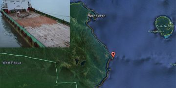 Coastal cargo ship sank in West Papua waters, Indonesia – Maritime Bulletin