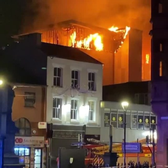 Bolton university student accommodation fire