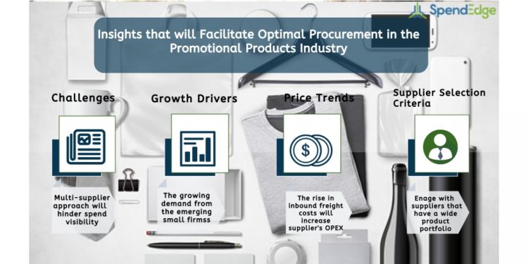 Promotional Products Industry Procurement Intelligence Report | Promotional Products Suppliers, Promotional Products Price Trends and Procurement Insights Now Available from SpendEdge