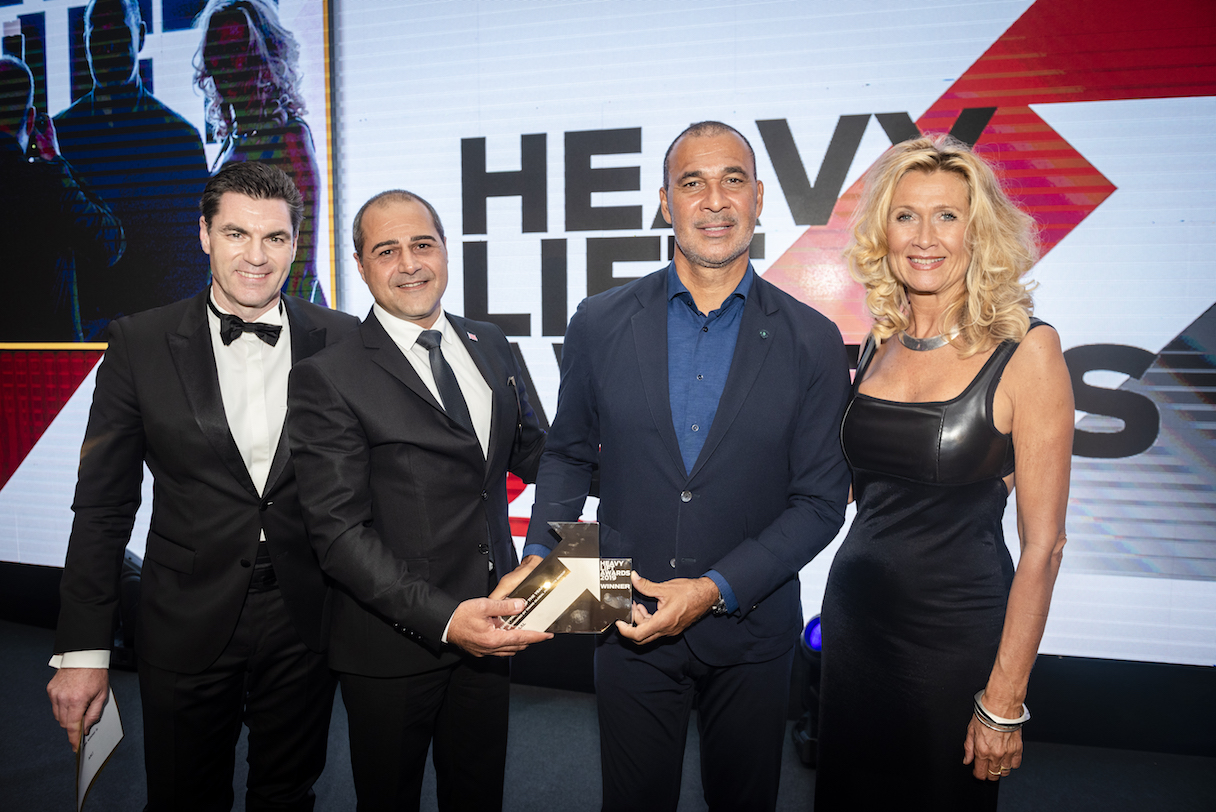 Kyriacos Panayides, managing director at AAL, received the first Shipping Line of the Year award at the ceremony in Antwerp.