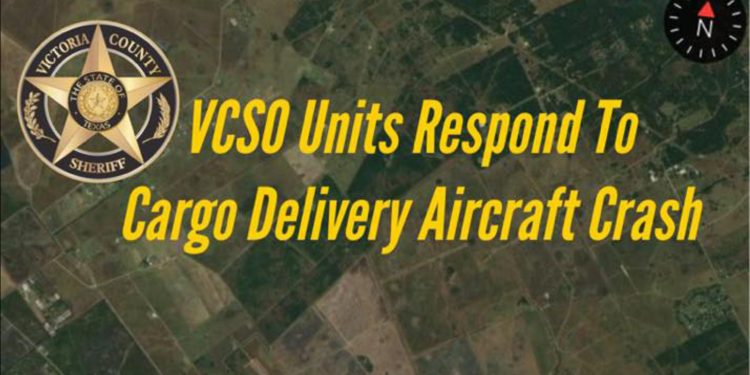 Cargo plane crashes in Victoria County, Texas: deputies