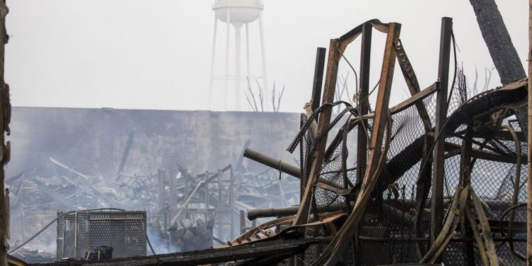 Michigan State Police to investigate 11-acre warehouse fire near Greenville