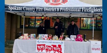Toys for Tots Spokane’s inventory is ‘extremely low’