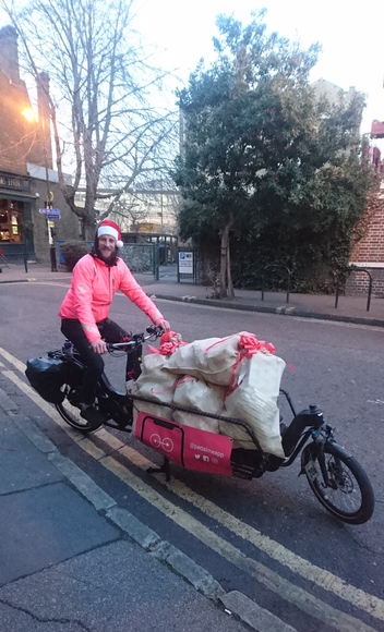 Cargo bikes: cutting pollution in London Bridge
