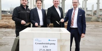 Construction begins on Swissport air cargo warehouse at Frankfurt Airport