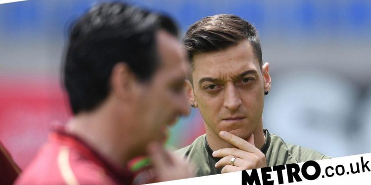 How Mesut Ozil reacted to Unai Emery’s sacking at Arsenal’s training ground