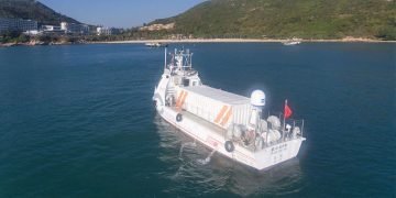 China’s first autonomous cargo ship makes maiden voyage