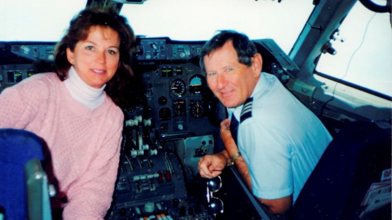 Susan and Paul Rebscher, seen in a photo