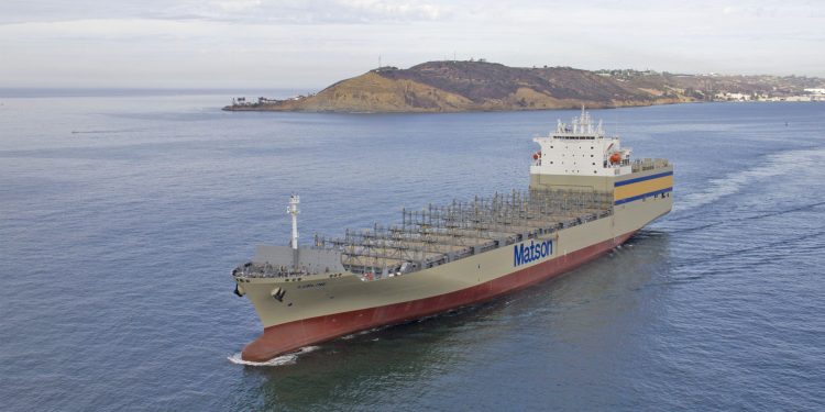 Matson’s new container/ro-ro ship is biggest ever built in US