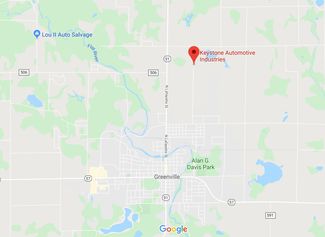 Keystone automotive fire