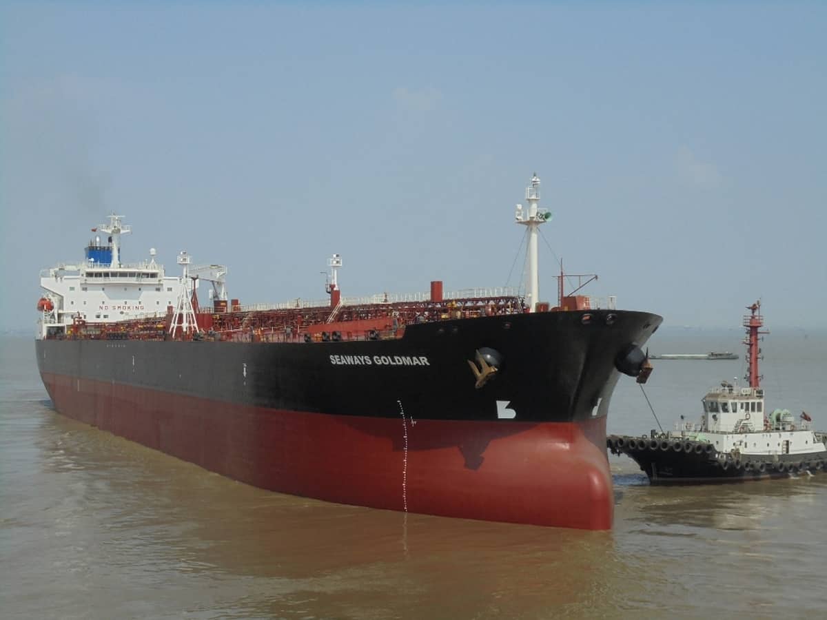INSW-owned tanker Seaways Goldmar