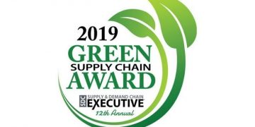 A. Duie Pyle Receives a 2019 Supply & Demand Chain Executive Green Supply Chain Award