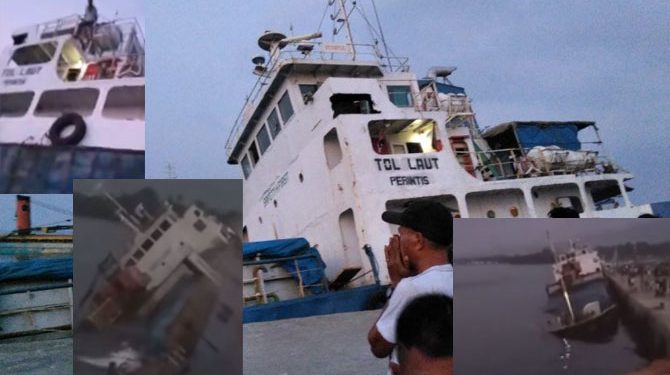 Cargo ship capsized, sank along berth, Indonesia, VIDEOS – Maritime Bulletin