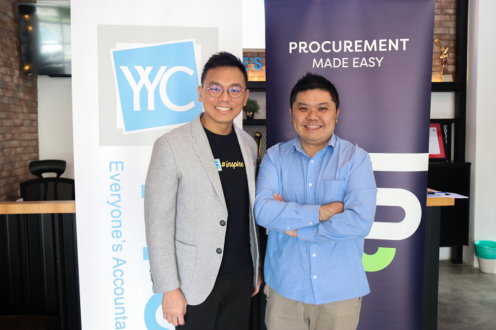 Yap Chi Chau, group executive chairman, YYC Advisors and Jonathan Oh, Supplycart CEO and cofounder. Yap Chi Chau, group executive chairman, YYC Advisors and Jonathan Oh, Supplycart CEO and cofounder.