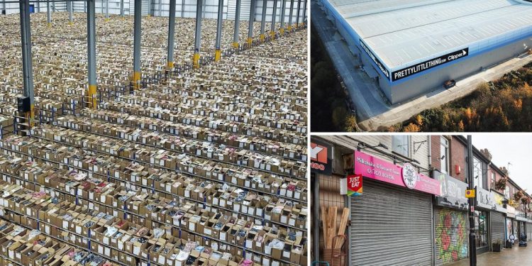 How PrettyLittleThing’s mega-warehouse pumps out millions of orders as High Street around the corner dies – The Sun