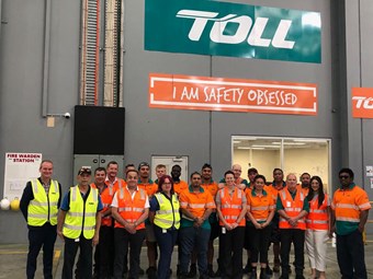 Toll has Kimberly-Clark warehousing in unison in tough times