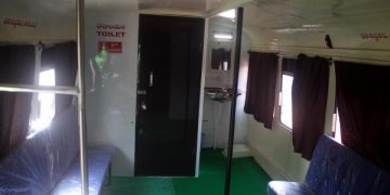 Transport minister unveils new cargo, mobile toilet buses- The New Indian Express