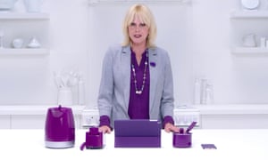 Joanna Lumley in a Utility Warehouse advert.
