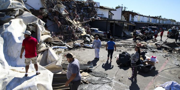 Dallas will conduct final sweep for tornado debris in disaster zone