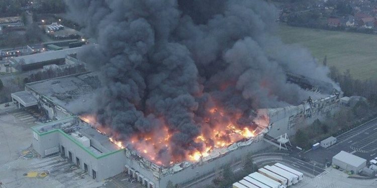 Andover Ocado warehouse set to be rebuilt after fire