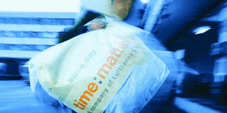 Time:matters offsets on-board courier shipments