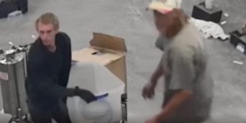 Surveillance videos shows thieves break-in to north Wichita warehouse