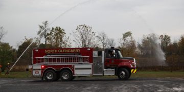 Fire at warehouse in Alexandria