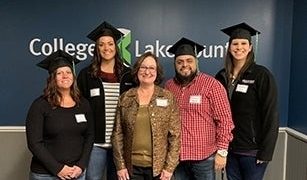 CLC class earns first online supply chain management certificate