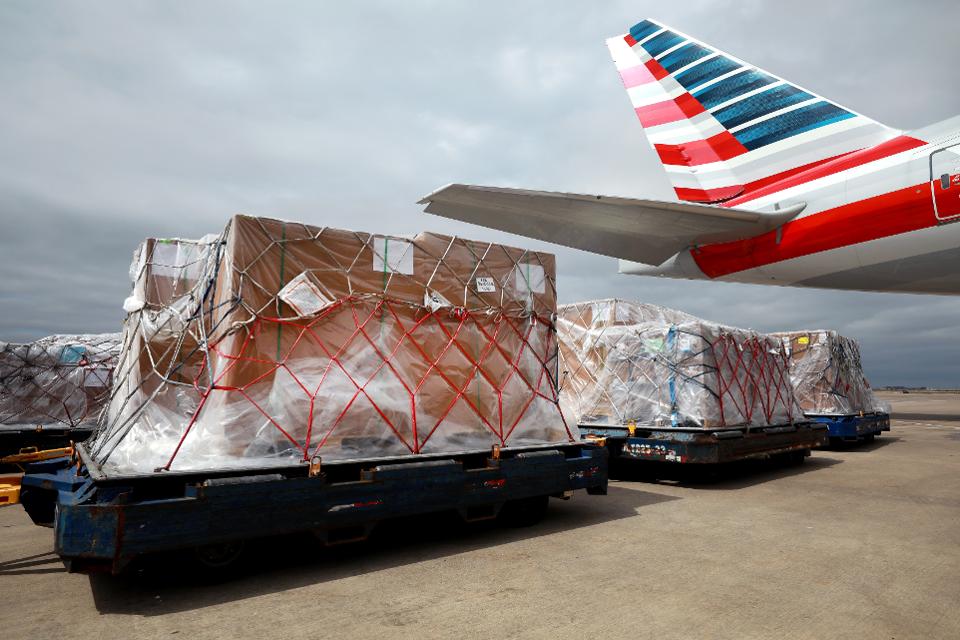American Airlines Converts Passenger Jets To Cargo To Ferry Supplies To Europe