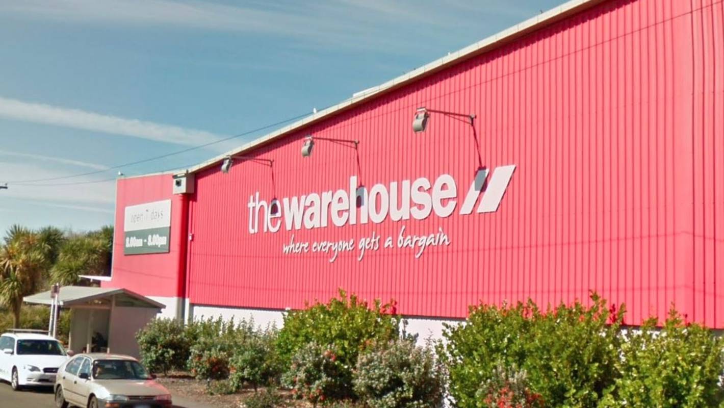 The Warehouse selling clothing as essential items United States