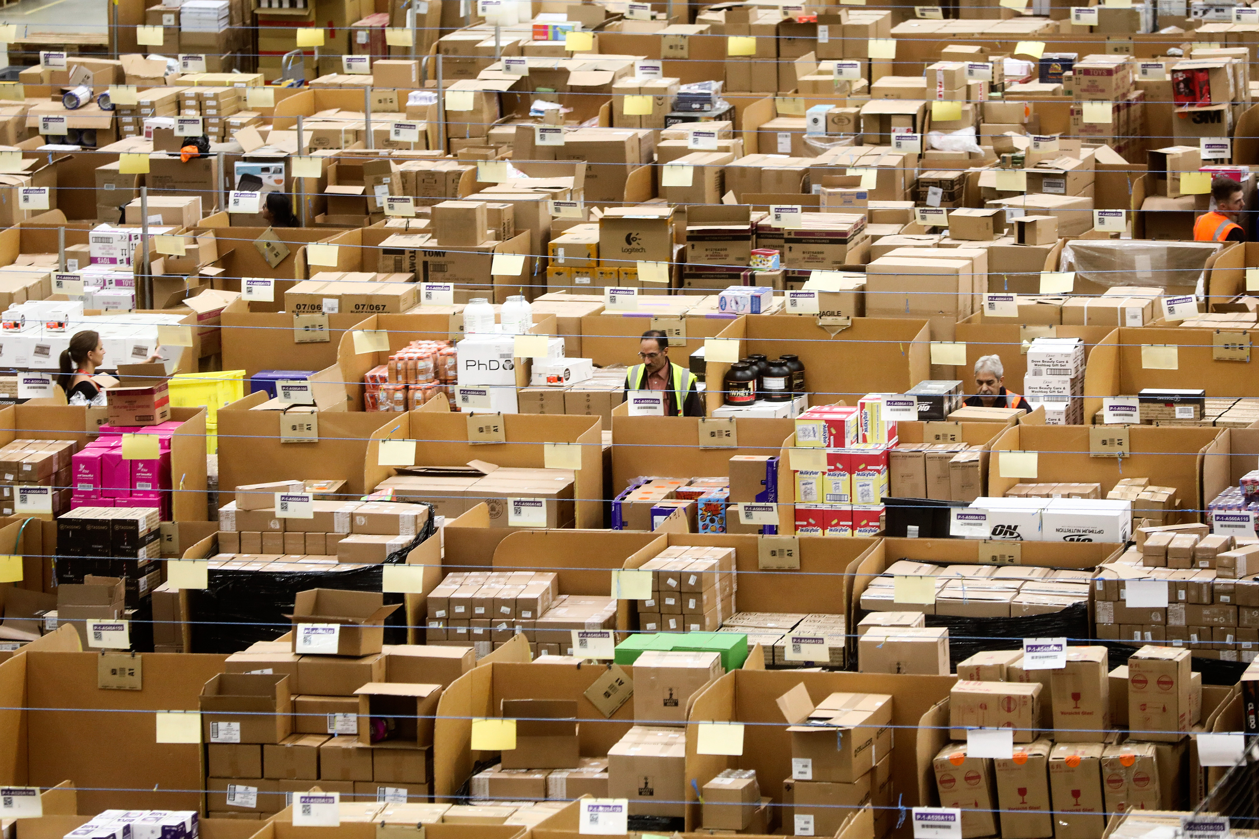 Amazon has seen its sales soar during the coronavirus pandemic