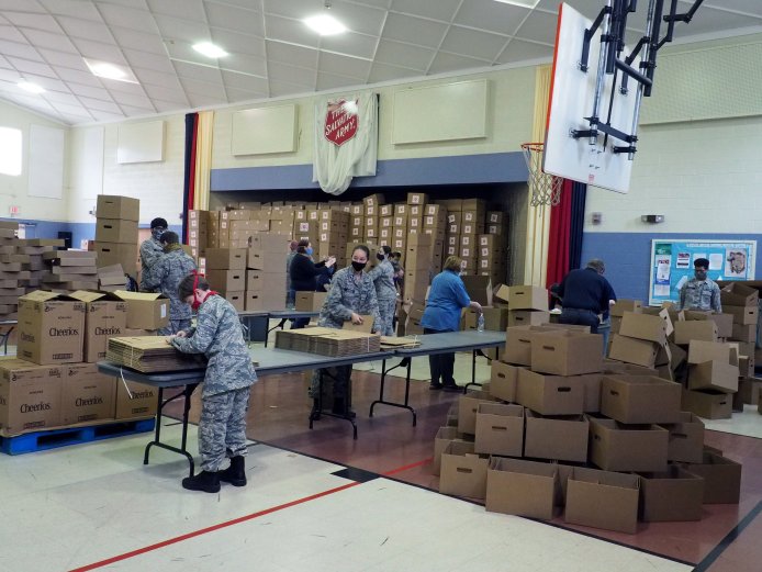 Salvation Army feeds thousands across region from Lebanon warehouse