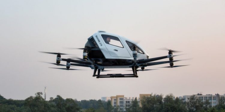EHang Passenger Drone Company Q1 Revenue, Cargo Delivery Trials
