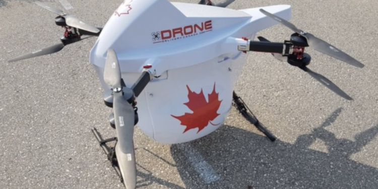 Drone Delivery Canada healthcare cargo DSV Air & Sea