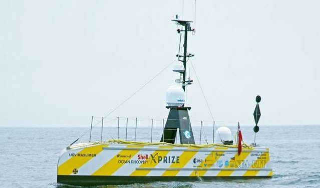 Robot boat offers dramatic look at future of work at sea