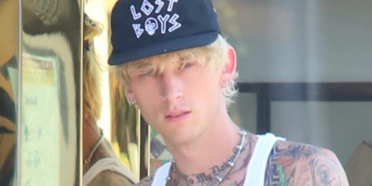 Machine Gun Kelly’s Neon Cargo Pants & Combat Boots Prove ’90s Style is Back for Men, Too