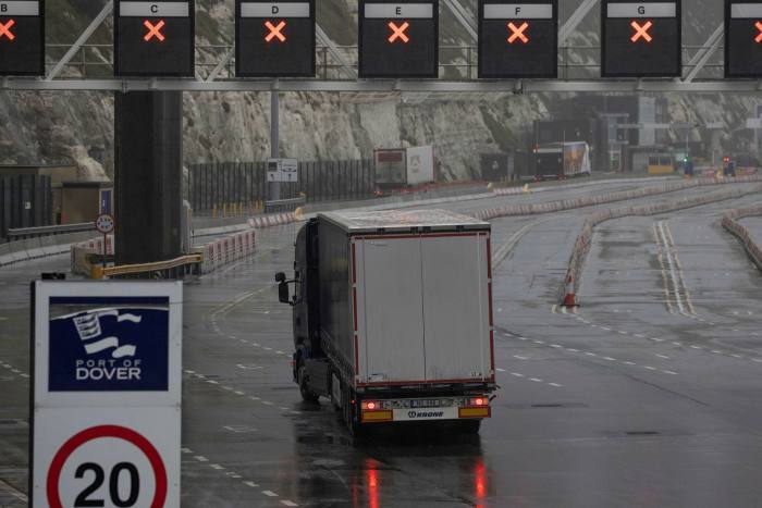 Dover port is closed to lorries, leaving stranded drivers fretting over whether they will get home for Christmas