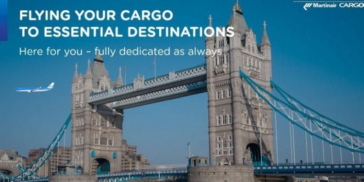 AFKLM Cargo deploys additional cargo only flights to and from UK