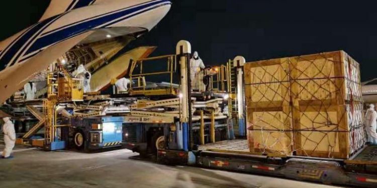 Cargo plane from China to carry oxygen production plants, concentrators to Armenia – Public Radio of Armenia