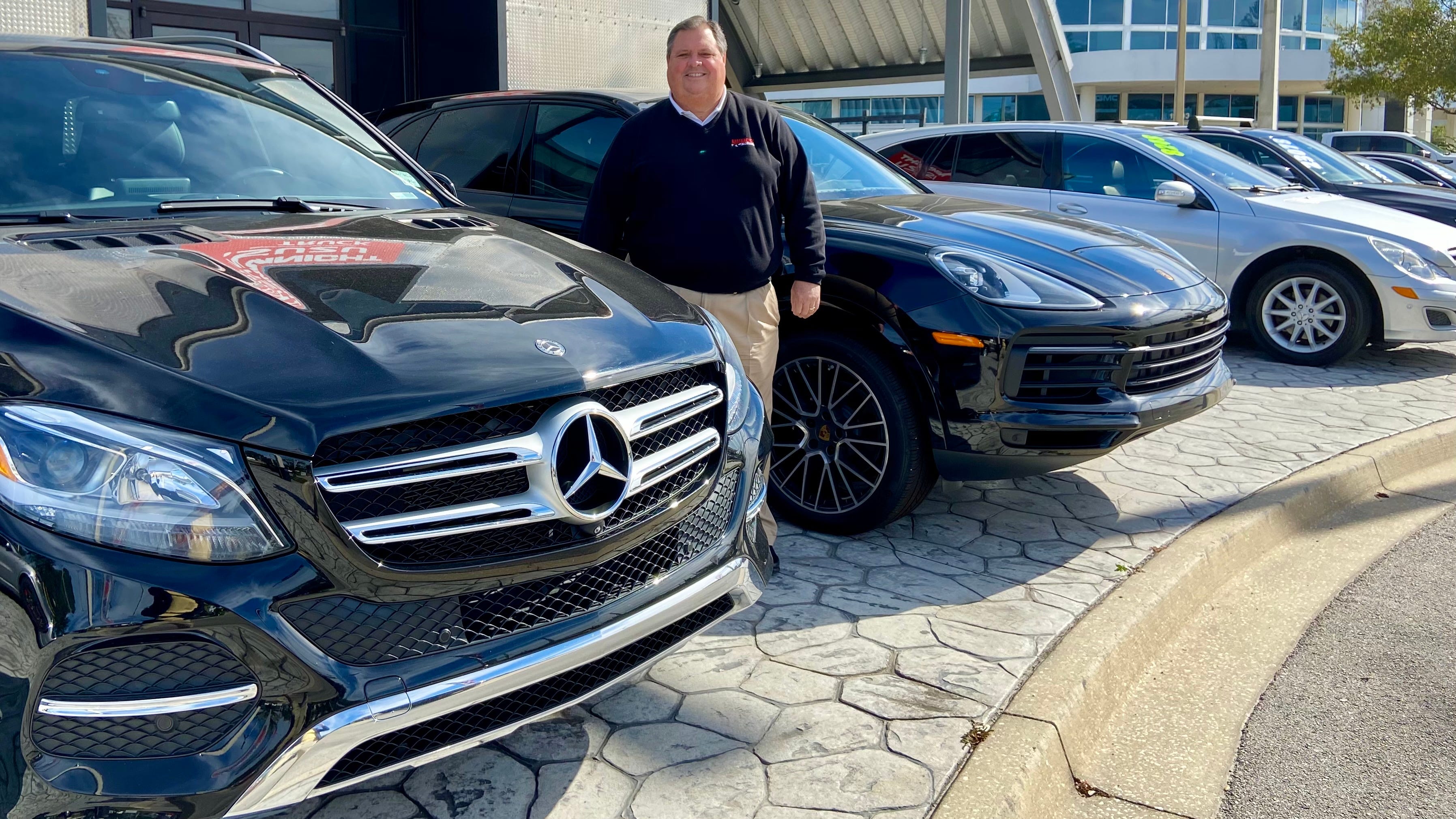 General Manager Jackie Lynch is proud to offer high-end Mercedes-Benz and Porsche models in the dealership’s new Nimnicht Luxury Collection at Nimnicht Buick GMC on South Philips Highway.