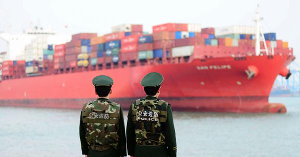 China says no link between stranded Indian cargo ships and bilateral ties