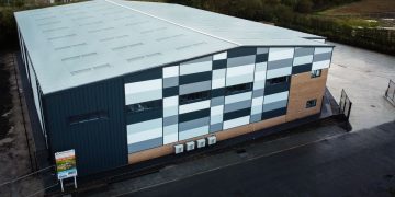 Two warehouses at Blackpool’s Whitehills Business Park completed by Preston firm Wareing Buildings