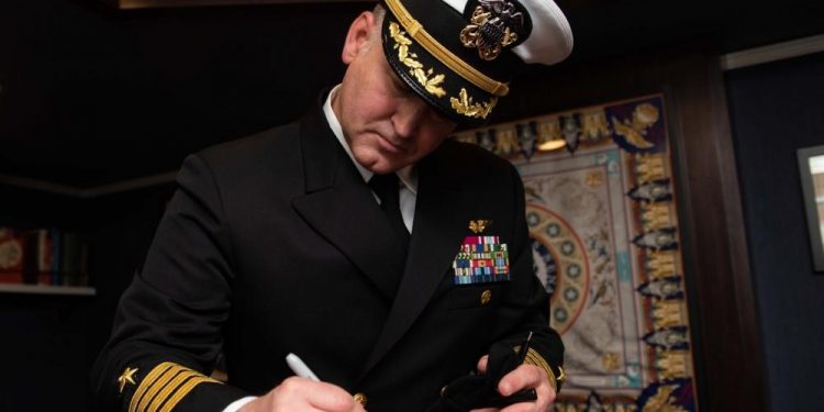 DVIDS – News – USS John C. Stennis Holds Change of Command Ceremony