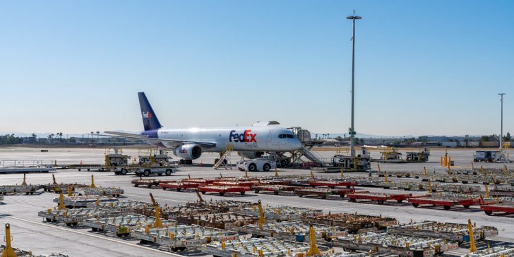 Airports shift their focus to air cargo to meet demand for next-day delivery.