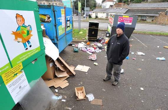 Selfish minority are leaving recycling centre in a terrible state | News