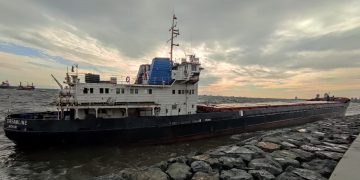 Cargo ship runs aground off Istanbul’s Zeytinburnu district