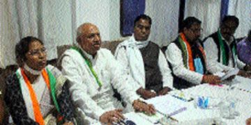Durg District Congress Committee raises paddy procurement issue