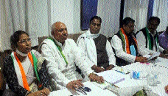 Durg District Congress Committee raises paddy procurement issue