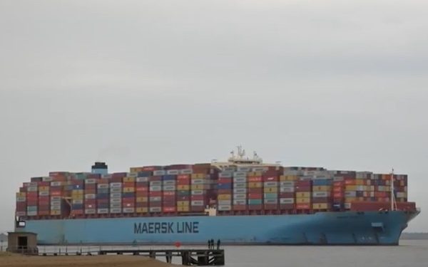 WorldCargo News – News – Maersk considers options for ESSEN cargo
