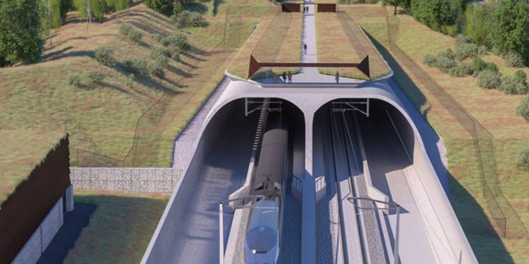 Irish Sea rail tunnel and HS2 extensions tabled as means of joining up UK